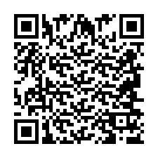 QR-код для номера телефона +2694617639