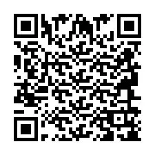 Código QR para número de teléfono +2694618140