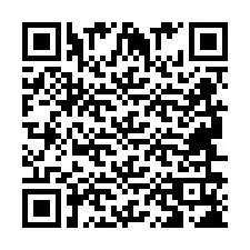 QR-koodi puhelinnumerolle +2694618217