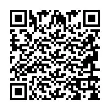 QR-koodi puhelinnumerolle +2694618485