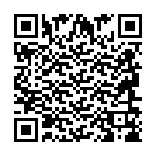 Codice QR per il numero di telefono +2694618601