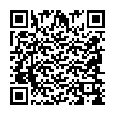 QR Code pour le numéro de téléphone +2694618629