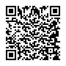 Codice QR per il numero di telefono +2694618634