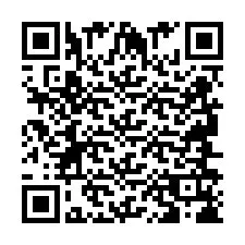 QR-code voor telefoonnummer +2694618668