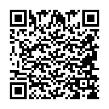 QR-код для номера телефона +2694618677