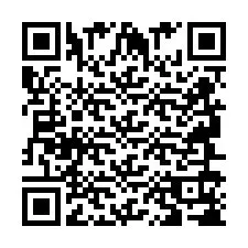 QR-код для номера телефона +2694618784