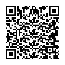 Código QR para número de teléfono +2694618836