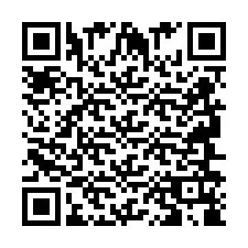 QR код за телефонен номер +2694618864