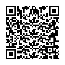 QR-code voor telefoonnummer +2694618910