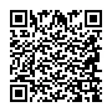 QR-код для номера телефона +2694618965