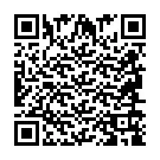 Codice QR per il numero di telefono +2694618989