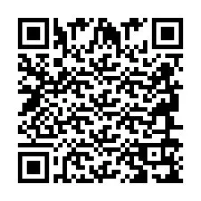 QR Code pour le numéro de téléphone +2694619180