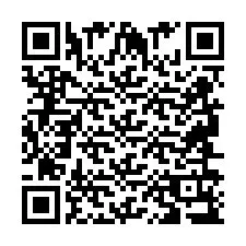 QR-код для номера телефона +2694619349