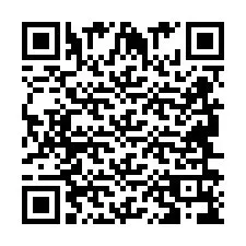 Codice QR per il numero di telefono +2694619616