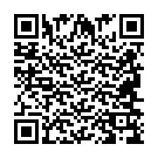 Código QR para número de telefone +2694619637