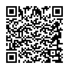 Código QR para número de teléfono +2694619701