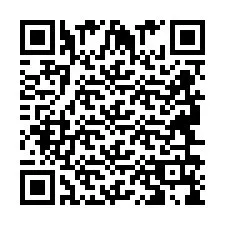 Codice QR per il numero di telefono +2694619842