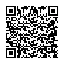 Código QR para número de telefone +2694619898