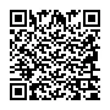 Codice QR per il numero di telefono +2694620004