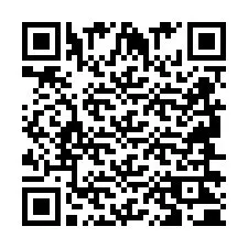 Codice QR per il numero di telefono +2694620018
