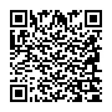 Codice QR per il numero di telefono +2694620040