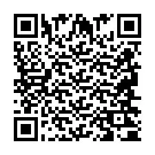 QR-koodi puhelinnumerolle +2694620079