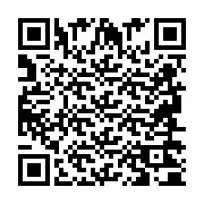 Codice QR per il numero di telefono +2694620089