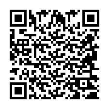 QR-koodi puhelinnumerolle +2694620206