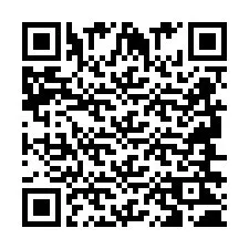 Codice QR per il numero di telefono +2694620268