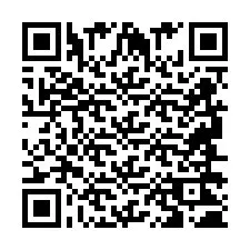 Codice QR per il numero di telefono +2694620299