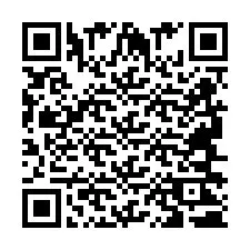 QR-koodi puhelinnumerolle +2694620333