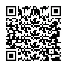 QR-code voor telefoonnummer +2694620348