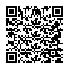 QR-koodi puhelinnumerolle +2694620646