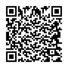 Código QR para número de telefone +2694621012