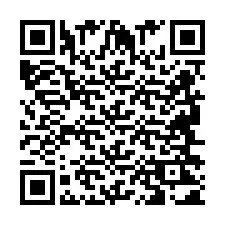 Código QR para número de teléfono +2694621066