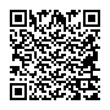 Código QR para número de teléfono +2694621107