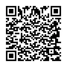 Código QR para número de teléfono +2694621184