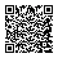 Codice QR per il numero di telefono +2694621369