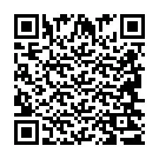 Codice QR per il numero di telefono +2694621372