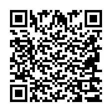 Código QR para número de telefone +2694621387