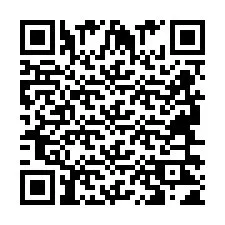 Código QR para número de teléfono +2694621403