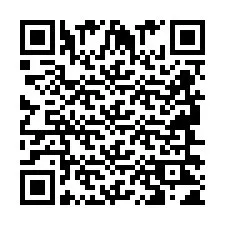 Codice QR per il numero di telefono +2694621414