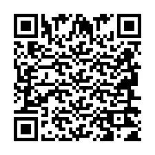 Código QR para número de teléfono +2694621484