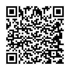 Codice QR per il numero di telefono +2694621536