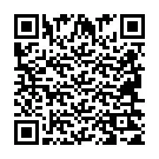 Codice QR per il numero di telefono +2694621543