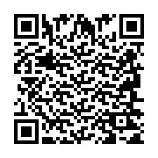 Código QR para número de teléfono +2694621564