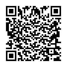 Código QR para número de teléfono +2694621601