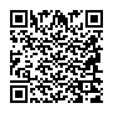 QR-koodi puhelinnumerolle +2694621605