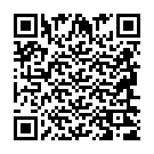 Codice QR per il numero di telefono +2694621611