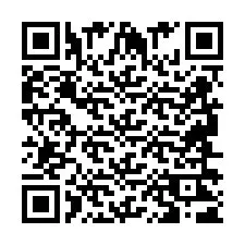 Código QR para número de teléfono +2694621619